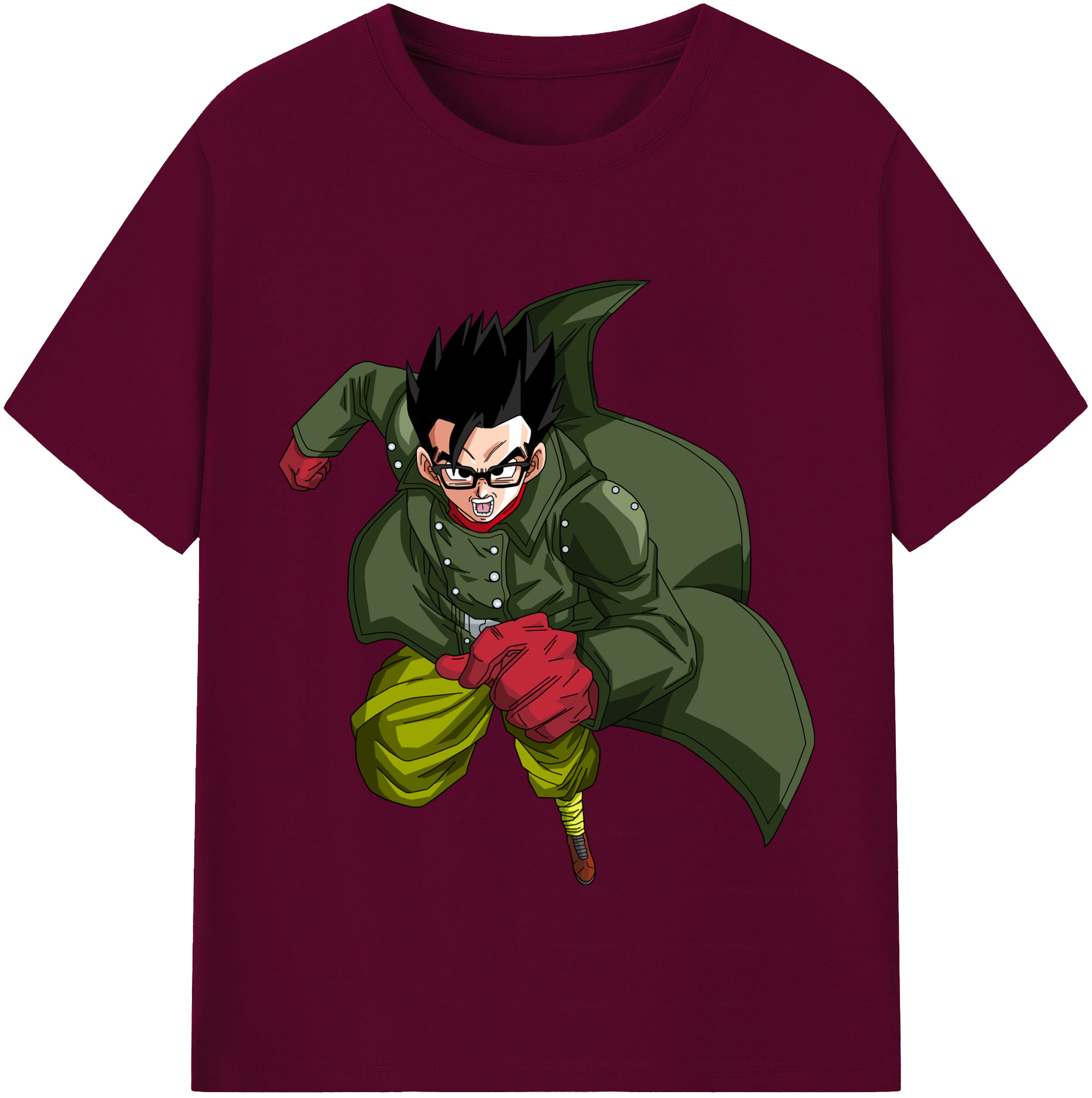 （画像用） ドラゴンボール 孫 悟飯（そんごはん）DRAGON BALL Son Gohan レディースカジュアルプリントTシャツ（綿100％）